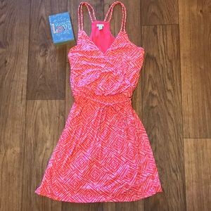 Guess 💕Pink and White💕 Wrap Dress